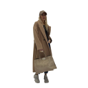 cappotto lungo con cintura bonita